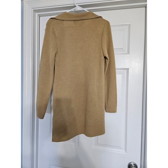 Peruvian Connection Baby Alpaca Wool collared Cardigan - Picture 4 of 6